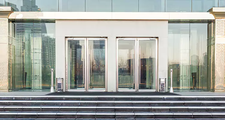 Automatic Sliding Storefront Doors Replacement in Pompano Beach, FL