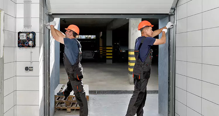 Repair Garage Door Roller Off Track in Pompano Beach, FL