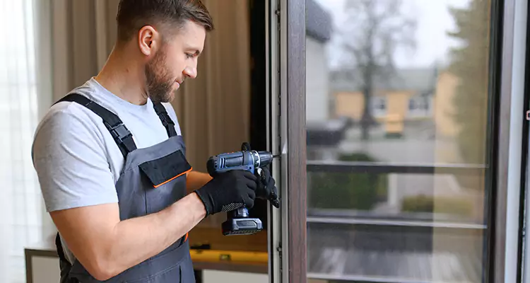 Sliding Screen Door Handle Repair in Pompano Beach, FL