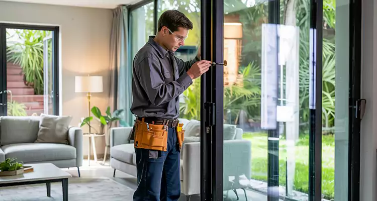 Sliding Door Jamb Lock Repair in Pompano Beach, FL